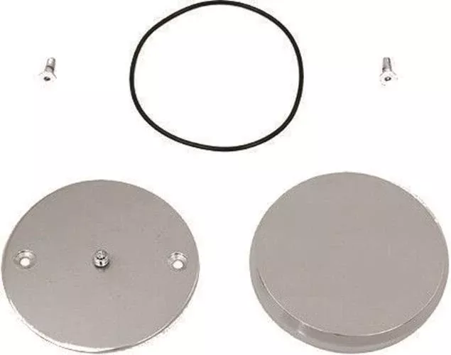 00-'19 for Harley XL1200C Chrome Timing Cover 2 Hole Kit Evo /Big Twin /Xl 04-Up