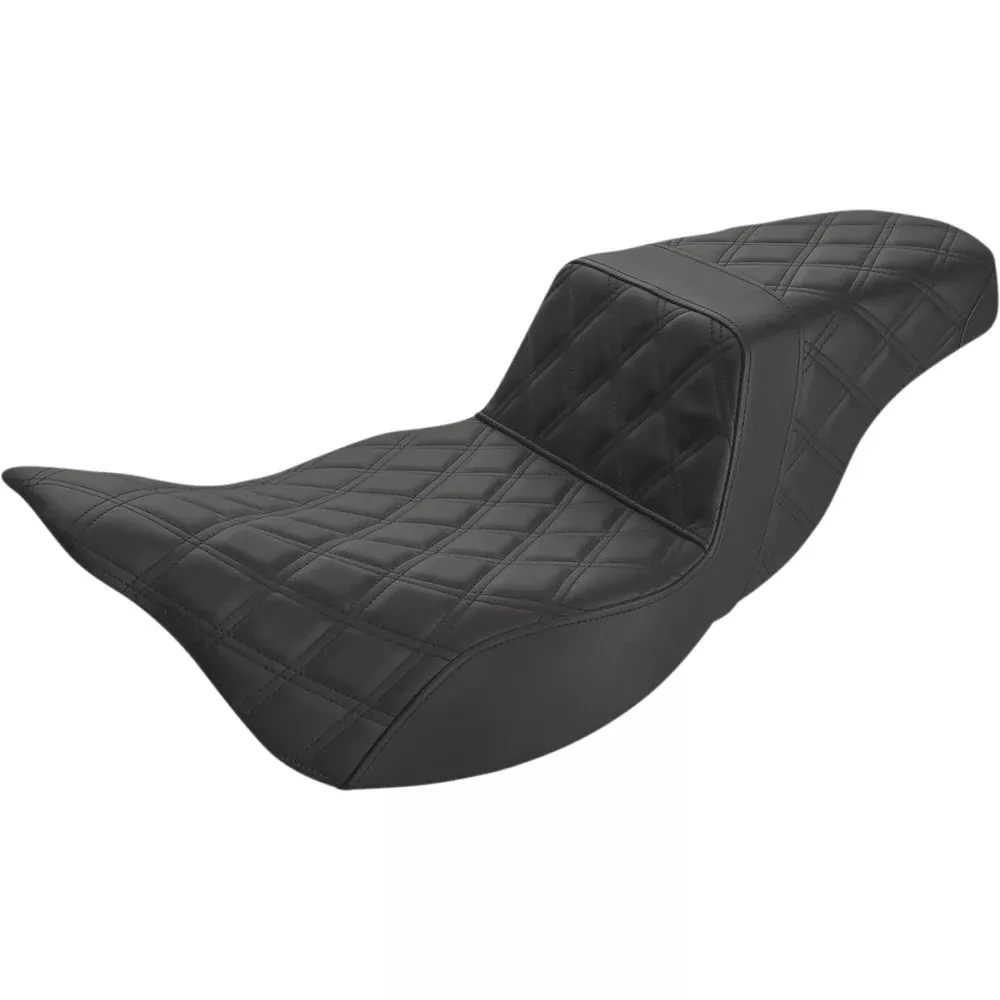 14-21 for Harley FLHTKSE SADDLEMEN Step Up Seat Lattice Stitched FLH 808-07B-175