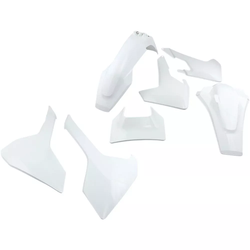 2017-2019 for Husqvarna TX 125 UFO Body Kit OEM White HUKIT621999W