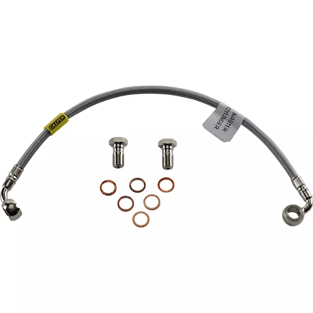 2017 for Suzuki SV 650 ABS GALFER Brake Line Stainless Steel FK003D928R