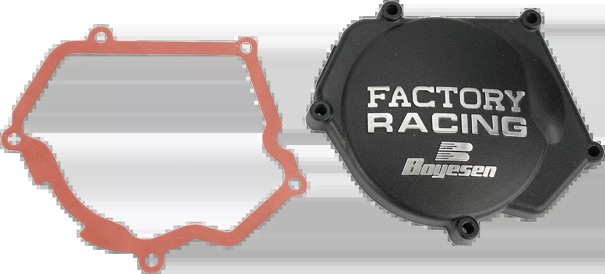 BOYESEN Ignition Cover - Black - YZ250 SC32AB