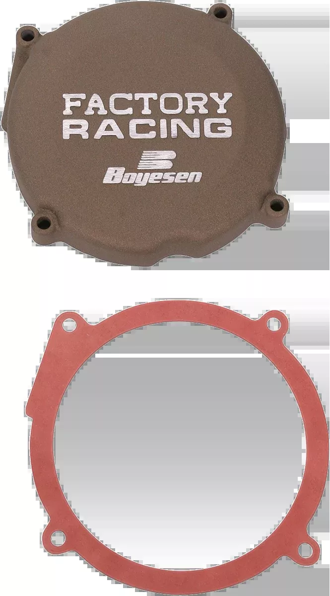 BOYESEN Ignition Cover - Gold - CR250 SC-02M