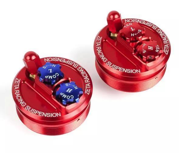 ZETA Front Fork Top Cap Red