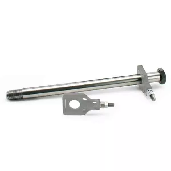 Zippers Chrome Axle & Adjuster Kit for Harley 2009-2025 Touring Models